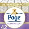 Page Toiletpapier - 42 Rollen - Kussenzacht Wc Papier (3-laags) - Voordeelverpakking