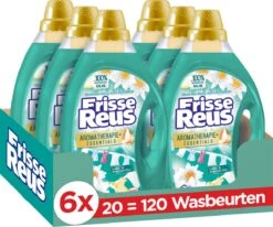 Frisse Reus Lotus Amandel Gel Vloeibaar Wasmiddel - Witte Was - Voordeelverpakking - 120 Wasbeurten