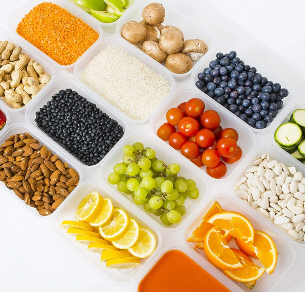 KE&1 Vershoudbakjes - Meal Prep Bakjes - Lunchbox - Diepvriesbakjes - Plastic Bakjes - Keuken - Keukenkast - Bakken - Afbeelding 4