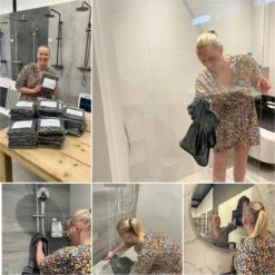 F.R.M. TEGELWERK QUICK DRY BADKAMER DROOGDOEK™ 40x60