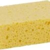 Merkloos 3x Viscose Spons Geel 14 X 11 X 3,5 Cm - Biologisch Afbreekbare Sponzen - Schoonmaak / Keukenartikelen