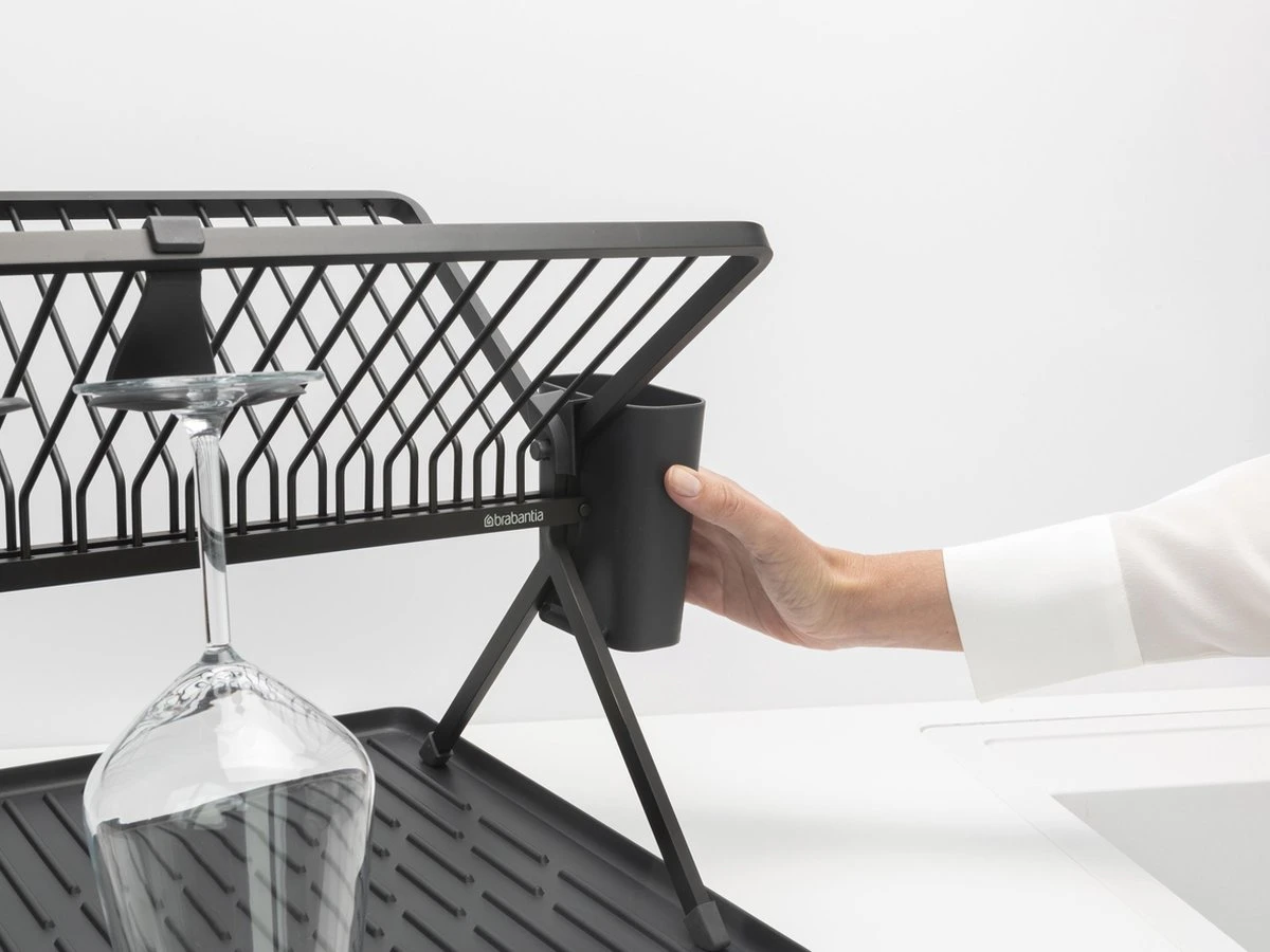 Brabantia SinkSide Afdruiprek - Inklapbaar - Dark Grey - Afbeelding 7