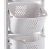 Sens Design Wassorteerder – Wasmand Met 3 Vakken - Op Wieltjes