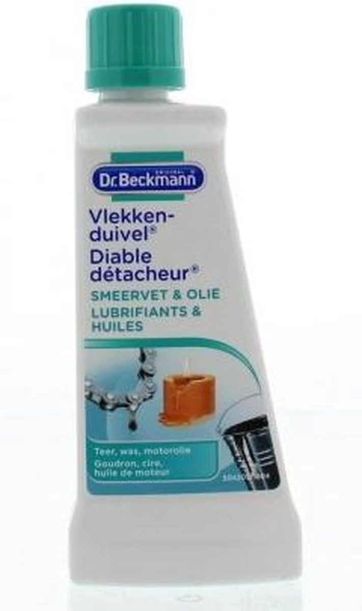 Dr. Beckmann Vlekkenduivel Smeervet & Olie 50 Ml - Afbeelding 5