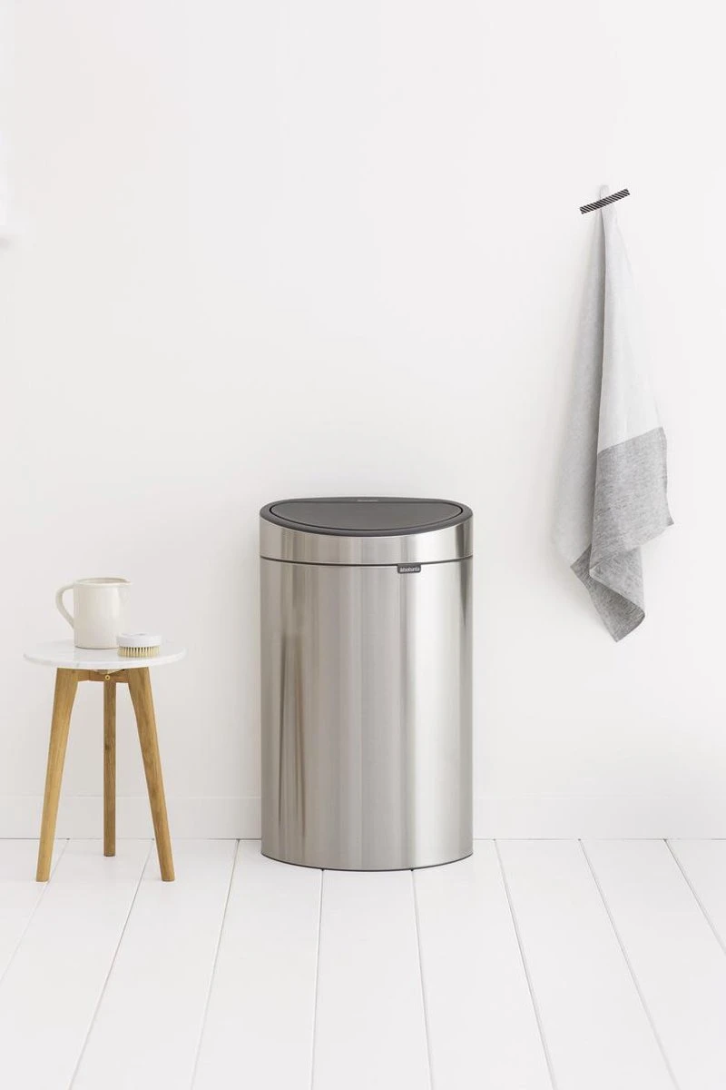 Brabantia Touch Bin Prullenbak - 40 L - Matt Steel Fingerprint Proof - Afbeelding 19
