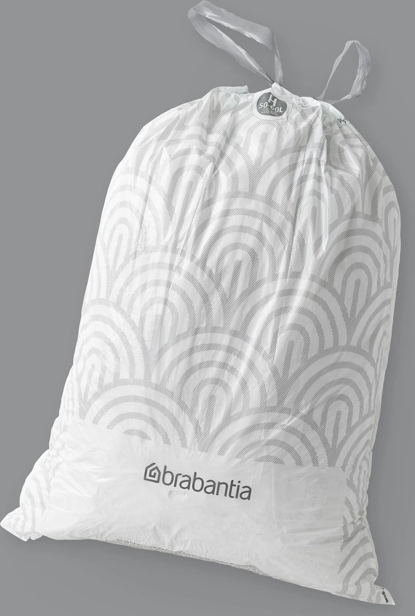 Brabantia PerfectFit Vuilniszakken - 50 - 60 L - Code H - 6 Rollen X 20 Stuks - Afbeelding 2