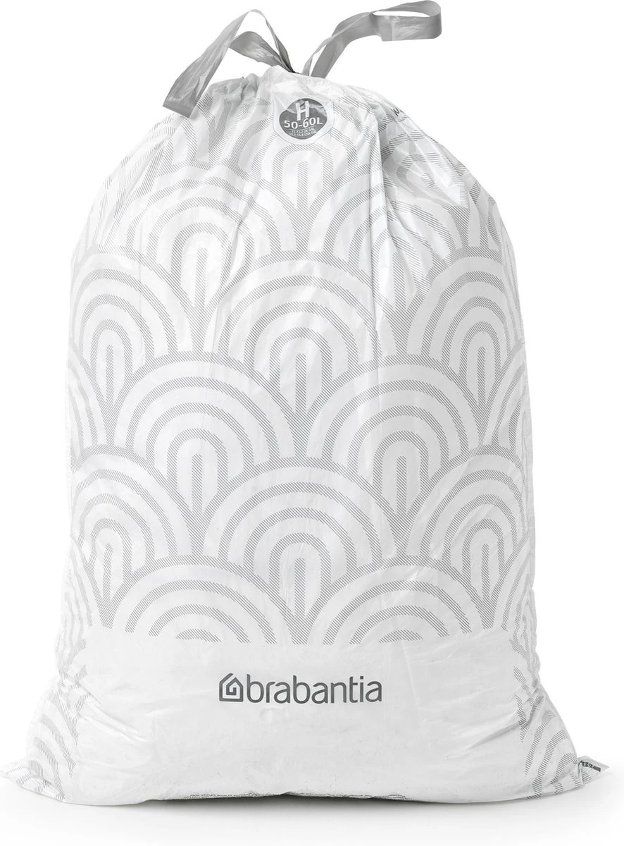 Brabantia PerfectFit Vuilniszakken - 50 - 60 L - Code H - 6 Rollen X 20 Stuks - Afbeelding 5