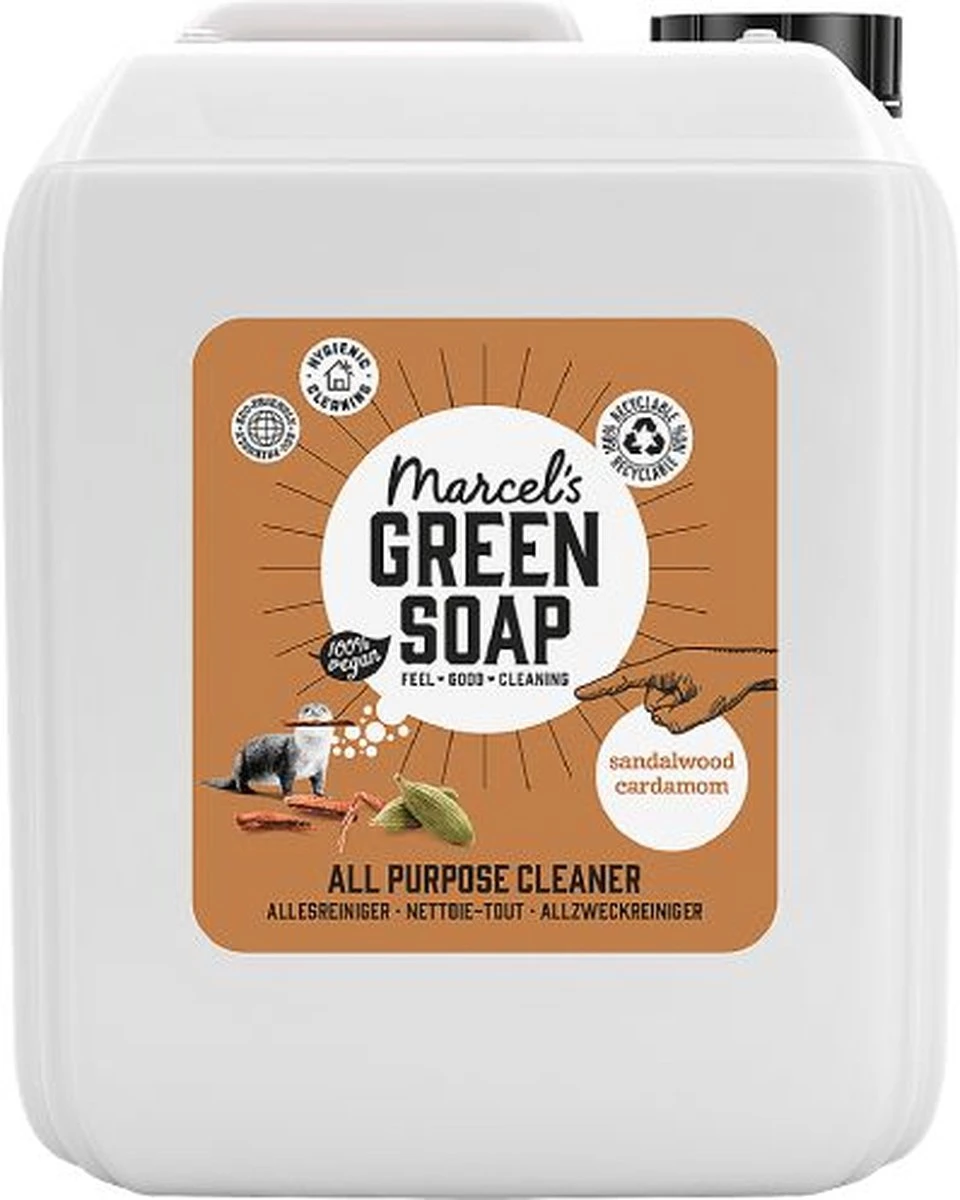 Marcel's Green Soap Allesreiniger Sandelhout & Kardemom - 5 Liter - Afbeelding 2